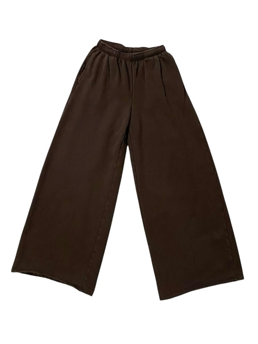 Gap Sweatpants Women’s Baggy Wide-Leg Size XXS Vintagesoft Brown Lounge - Picture 6 of 13